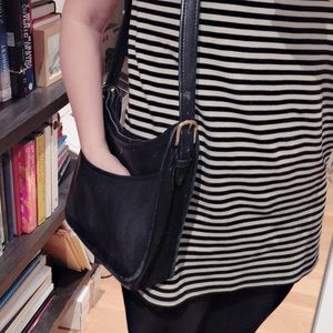 Vintage leather Coach bag