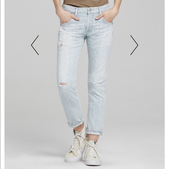 Corey Crop - slouchy slim