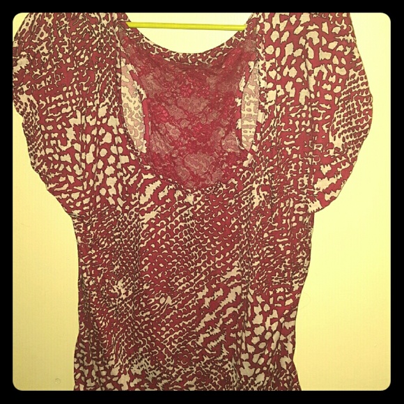 Lace Racer back design top