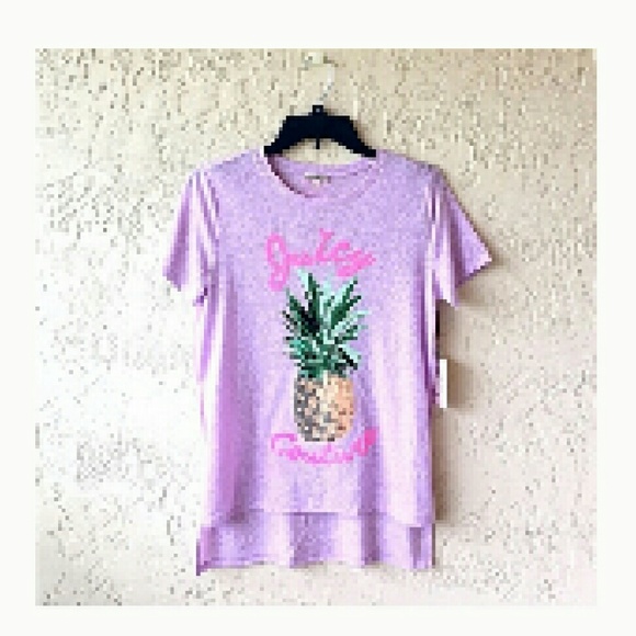 Adorable juicy couture high low tee!
