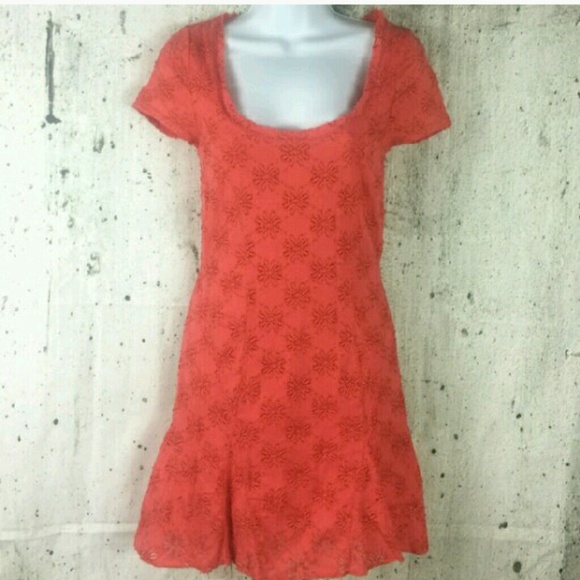 ๐บ๐ฆ Free People Lace Embroidered Dress Size XS - Picture 1 of 6