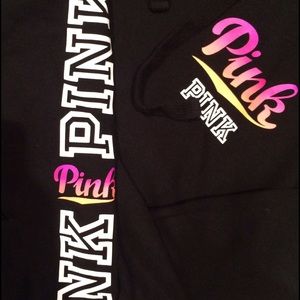 VS pink sweatshirt size M