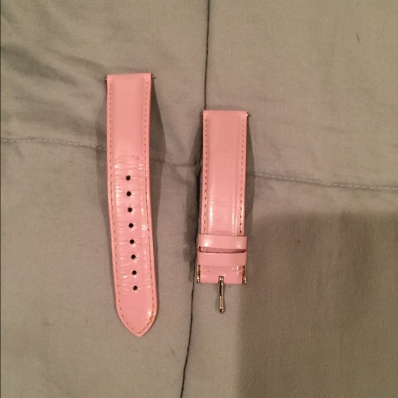 Pink Michele watch band for the CSX 18mm