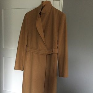 BCBG Camel Wool Coat