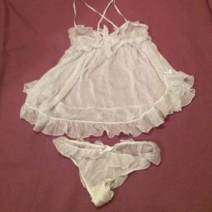Victoria secret top and pantie