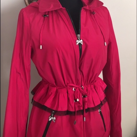 ❤️ 💕 MAKE OFFER! NWT BETSEY JOHNSON PINK JACKET S - Picture 4 of 5
