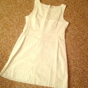 Gap white eyelet dress - NWOT