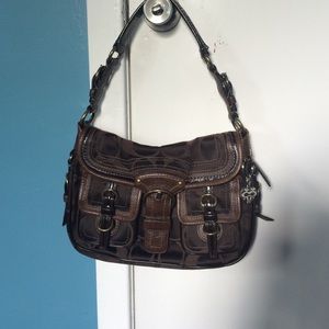 ‼️ reduced‼️ Coach purse with key chain