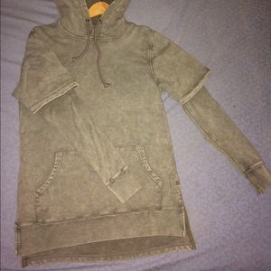 Ronnie fieg Kith ops layered hoodie