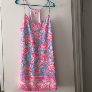 Lilly Pulitzer strappy silk dress