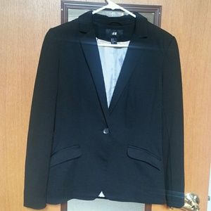 NWOT H&M Black Dress Blazer
