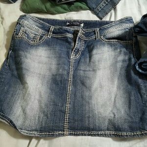 Jean skirt