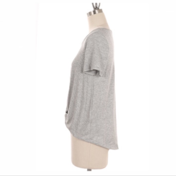 Twist Knot Jersey Tee - Picture 2 of 3