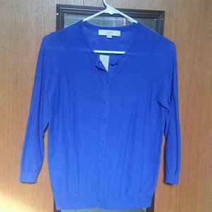 New! Loft Purple Cardigan