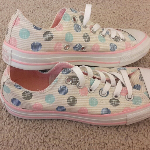 Converse All Stars Pastel Polkadots