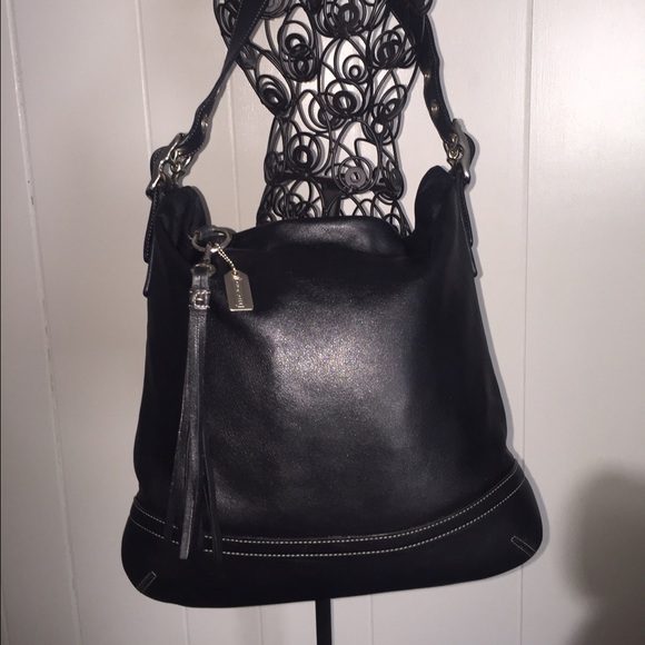 Coach Medium Soft Duffle 1414 Black