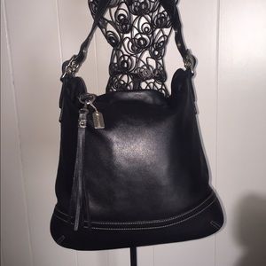 Coach Medium Soft Duffle 1414 Black