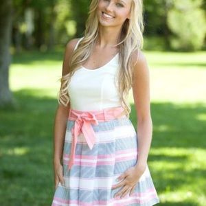 Pink Lily Boutique...Pink and black dress!