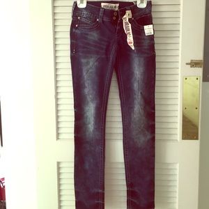 Hydraulic skinny fit jeans