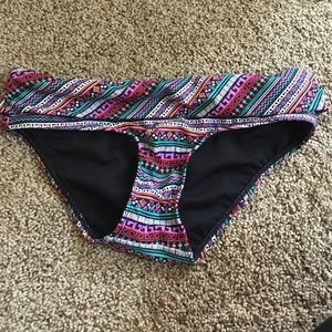Cute bikini bottoms with fold over top.
