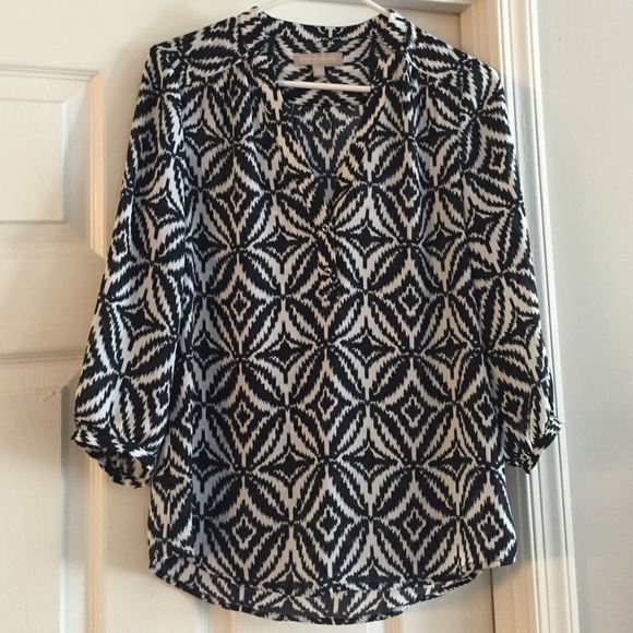 Banana Republic ikat top