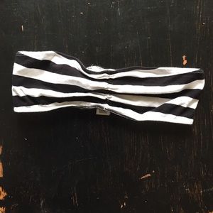 Striped Bandeau Top