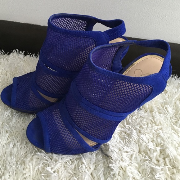 Jessica Simpson blue sandals