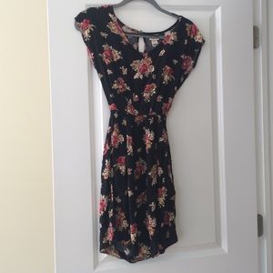 Rose midi dress