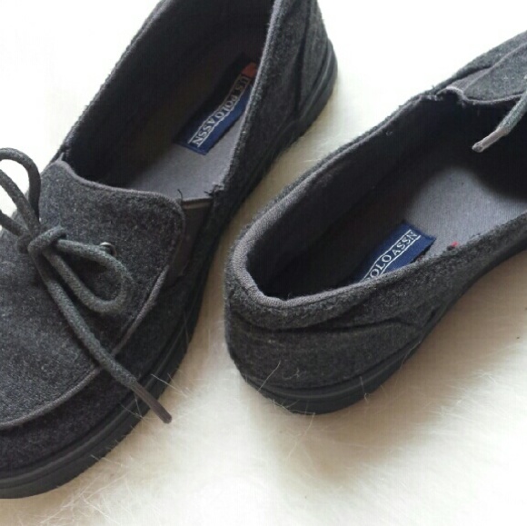 Grey US Polo Assn shoes