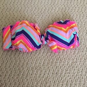 Colorful Victoria Secret swim top