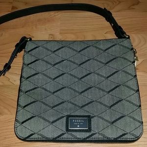Preston Jacquard Fossil Crossbody (ZB6630P)