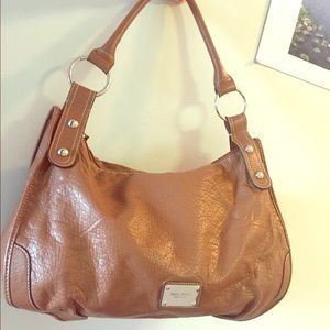 Nine west brown mid size handbag