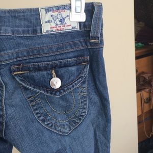 True Religion straight leg jeans