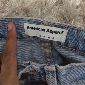 AA mom jeans.