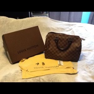 Louis Vuitton Damier Ebene Speedy 30
