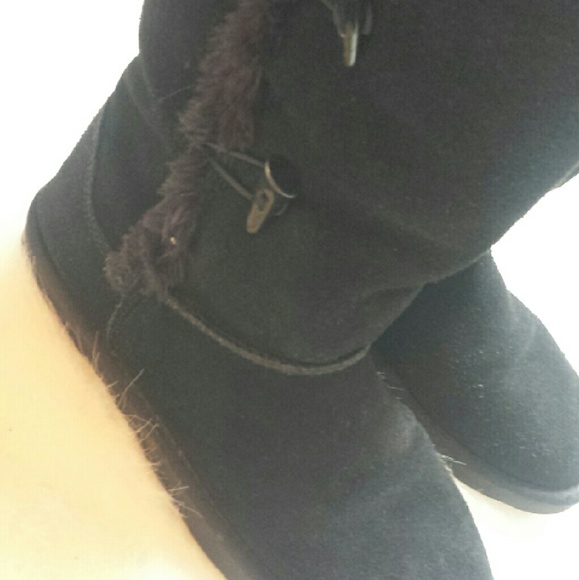 Black Winter Boots (used) - Picture 3 of 3