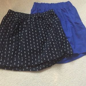 J. Crew Anchor Skirt