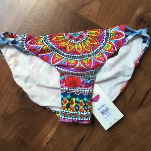 Boho Print Bikini Bottom