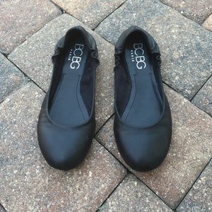 BCBG Black Flats
