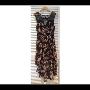 Floral Hi-Low Dress.