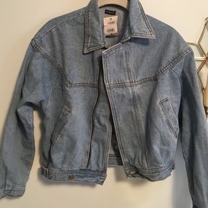 Cropped Denim Jacket