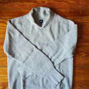 Super soft Men's cowl neck sweater