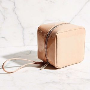 Mini patent leather bag