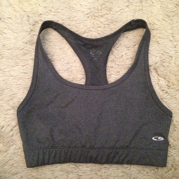 Gray Champion sports bra!