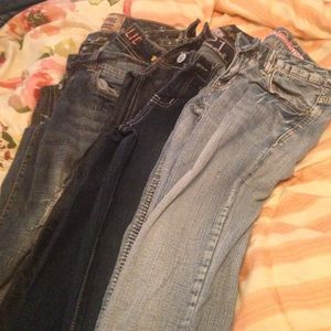 5 pairs of Rue 21 Jeans
