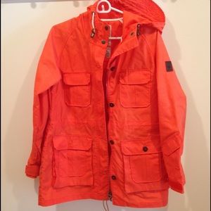 orange field jacket