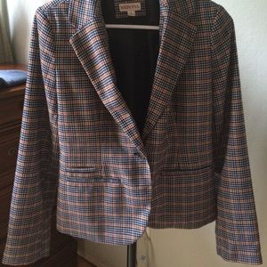 Plaid Blazer