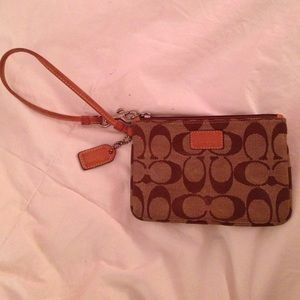 Coach wristlet