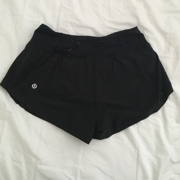 Lululemon speed shorts size 2 - black