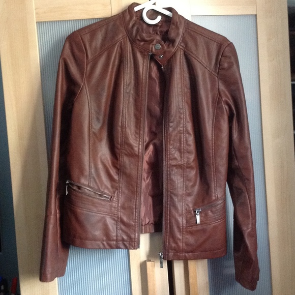 Faux Leather Spring/Fall Jacket - image 1
